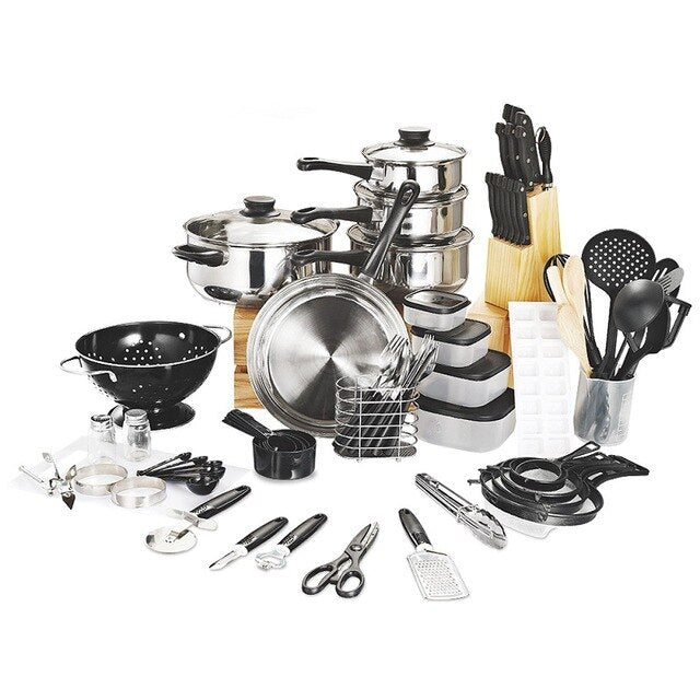 Top Fashion Real Cookware Cooking Pots And Pans Set