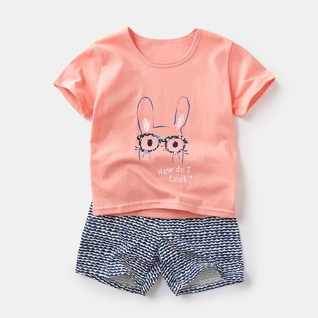 Summer Children Pajamas Sets