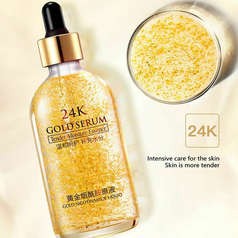 24k Gold Facial Serum Skin Care