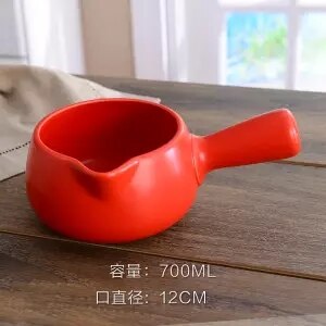 ceramic cooking pot 700ML Mini Ceramic Cookware