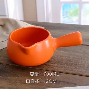 ceramic cooking pot 700ML Mini Ceramic Cookware