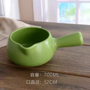 ceramic cooking pot 700ML Mini Ceramic Cookware