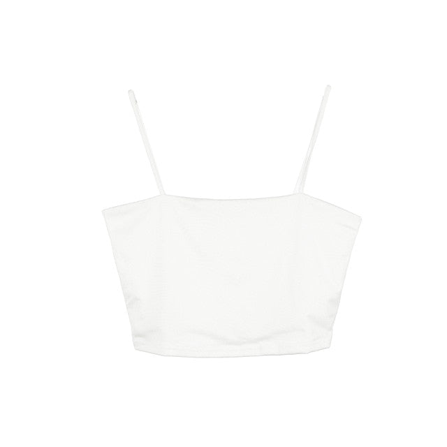 Summer Sexy Female Crop Tops Women Sleeveless Straps Tank Top