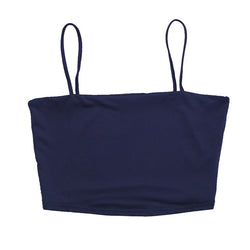 Summer Sexy Female Crop Tops Women Sleeveless Straps Tank Top